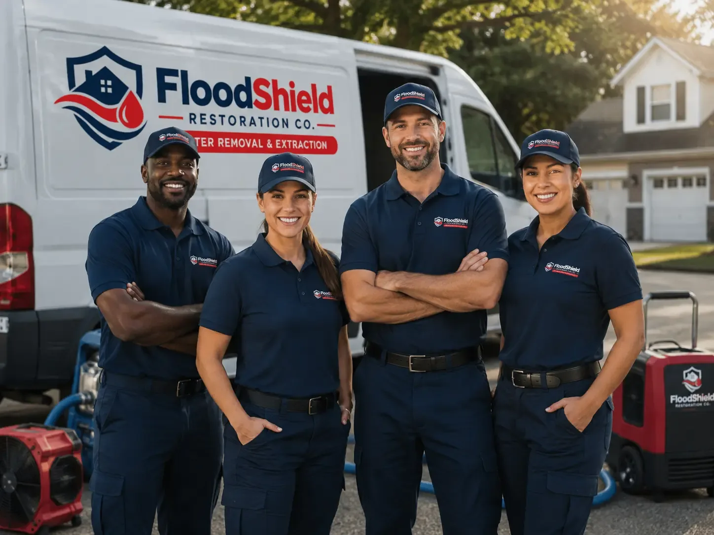 Flood Damage Restoration company in Mount Auburn, IA