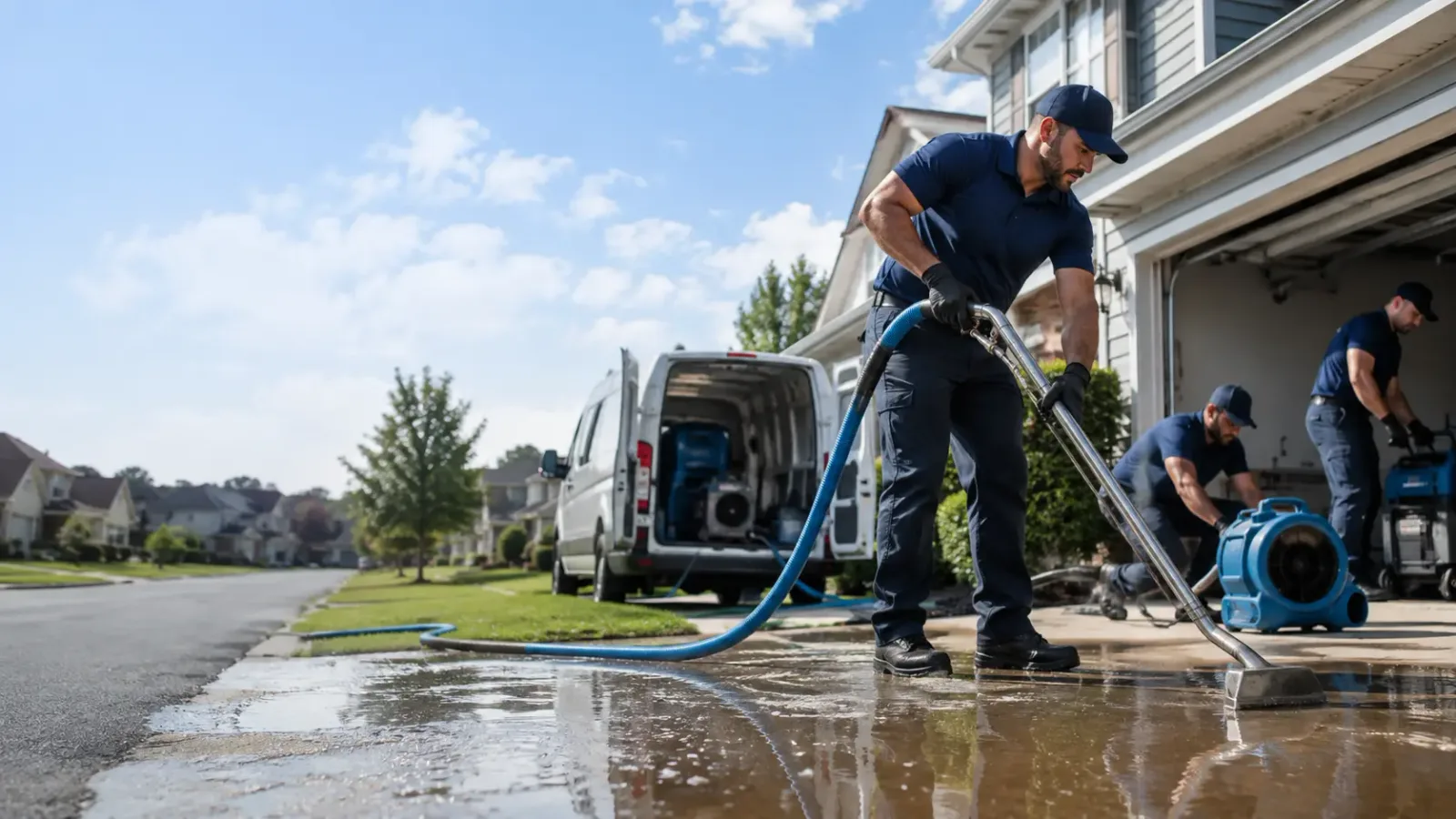 Flood Damage Restoration in Mount Auburn, IA